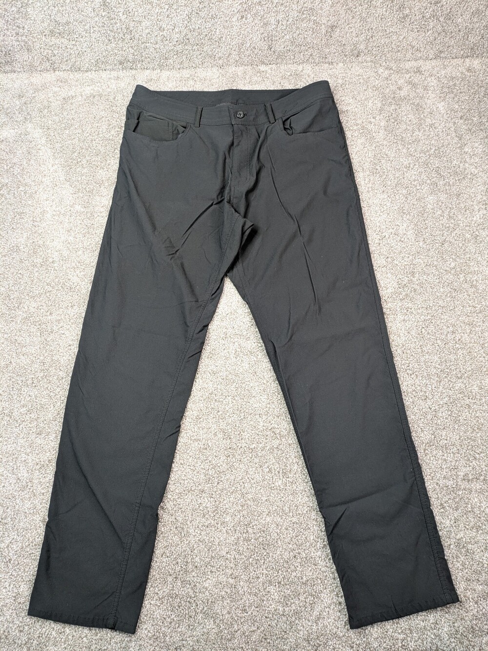 Rivas Svpply Pants Mens 38 Black Gusseted Stretch Performance Tech Golf Chino